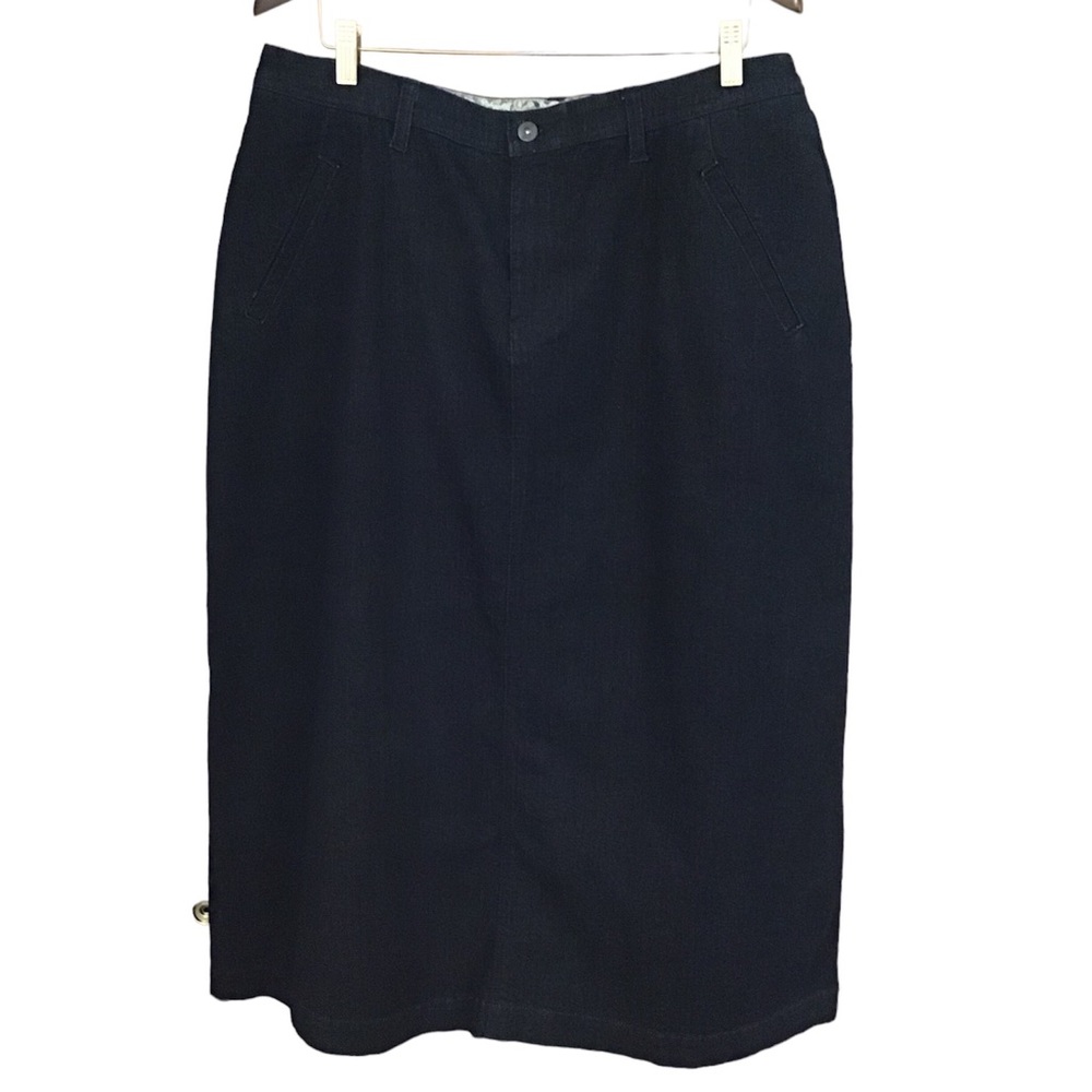 Denim Longline Maxi Skirt Size 18W